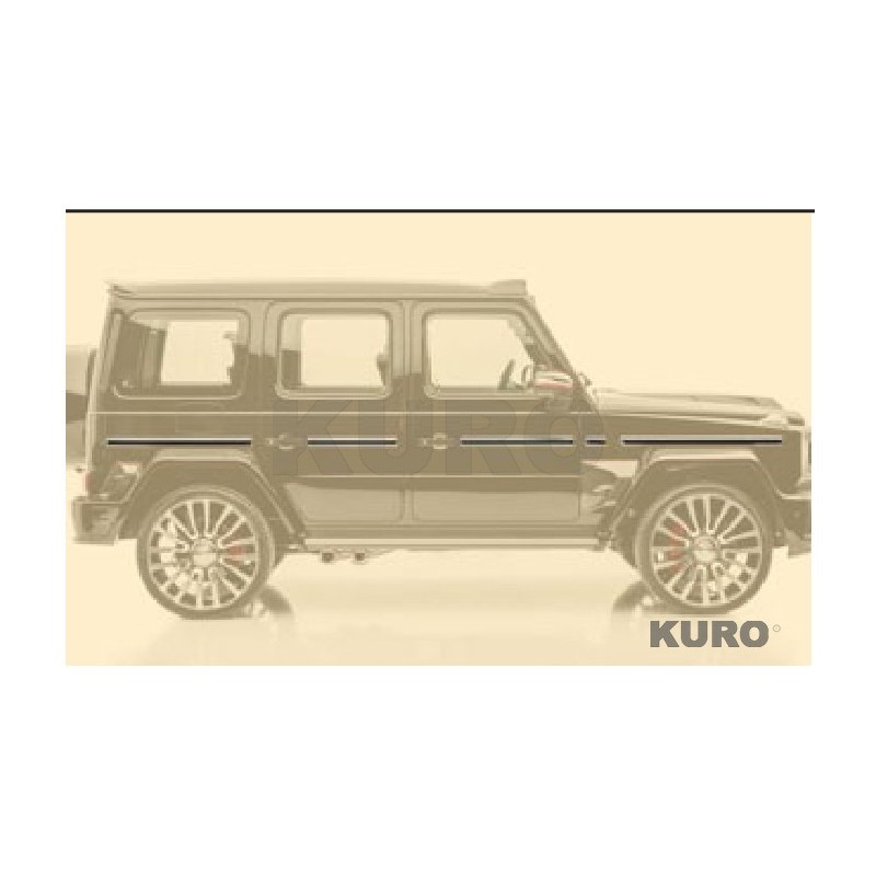 MANSORY G-Model NEW (W463A) — Karbon drzwi klamka z logo