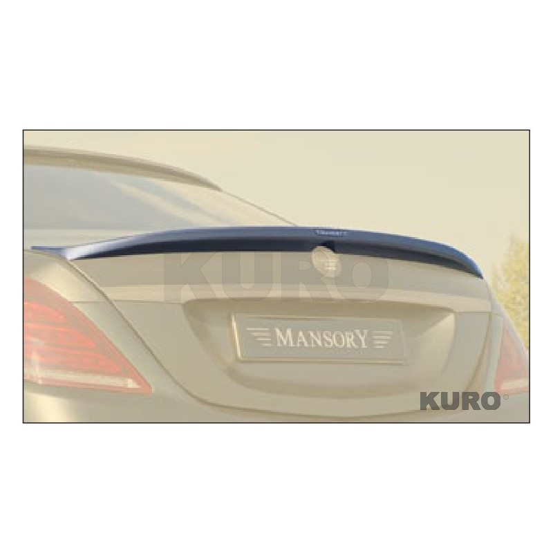 MANSORY S-Class 2018 facelift — Tylny spoiler klapy bagażnika I.