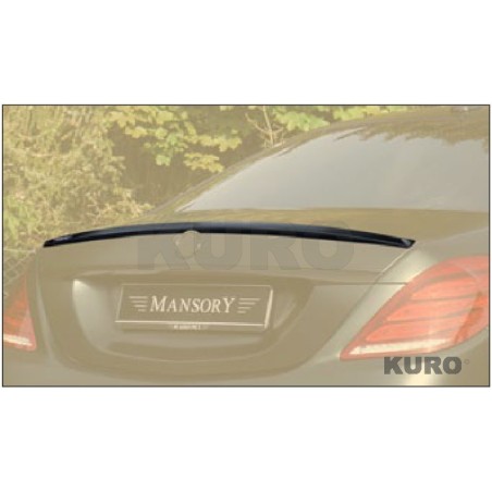 MANSORY S-Class 2018 facelift — Soft Tylny spoiler klapy bagażnika gruntowany