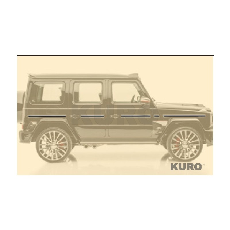 MANSORY G-Model W465 — Karbon drzwi klamka z logo