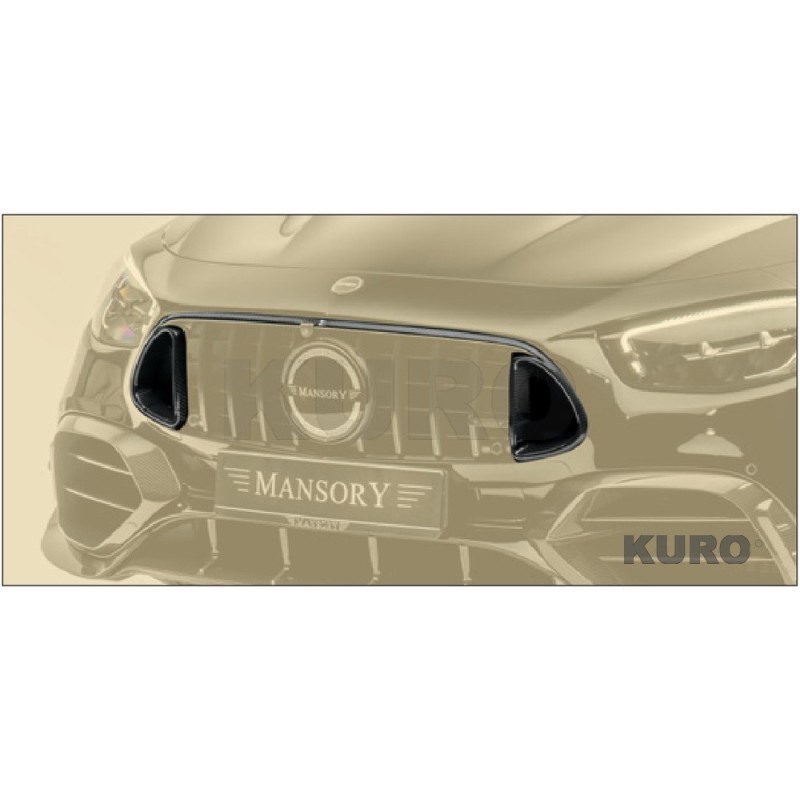 MANSORY E-class — Wlot powietrza do przedni maska