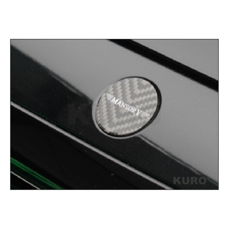 MANSORY E-class — Przedni zderzak emblemat z logo