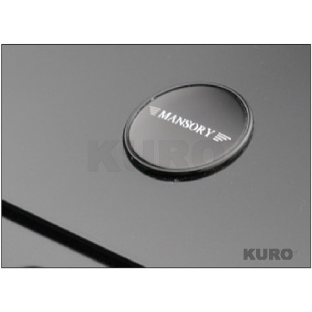 MANSORY E-class — Maska silnika emblemat z logo