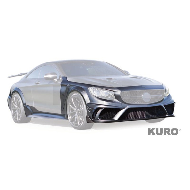 MANSORY S-Coupe — Czarny Edycja Poszerzenie nadwozia zestaw