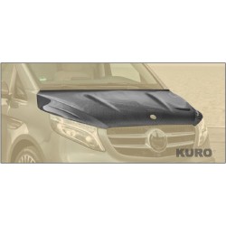 MANSORY V-Class-facelift — Maska silnika widoczny karbon