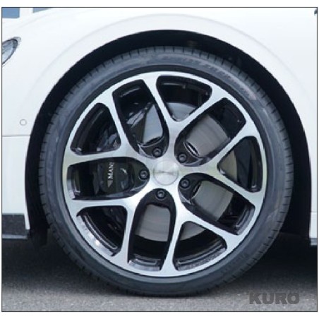 MANSORY GT63 4door — BY5 - felga w pełni kuta felga 22 cal - Diamentowa czerń