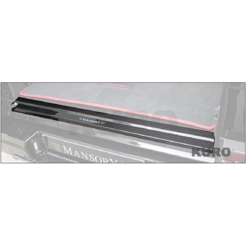 MANSORY G-Model Soft Kit till 07 - 2012 — Bagażnik entrance panel z logo