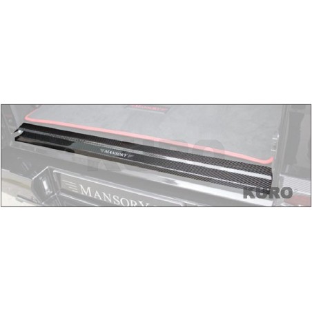 MANSORY G-Model Soft Kit till 07 - 2012 — Bagażnik entrance panel z logo