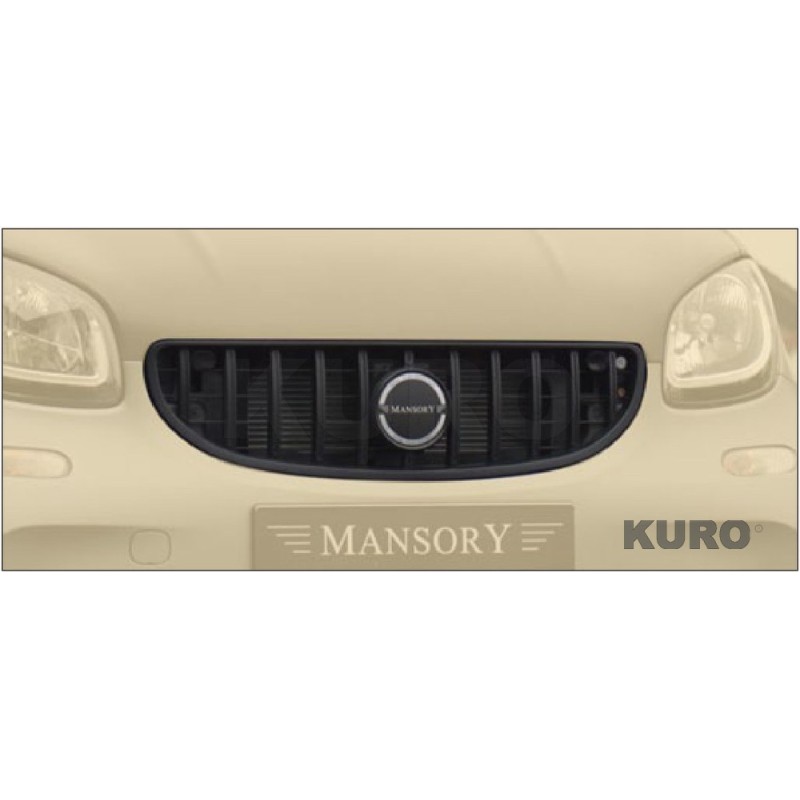 MANSORY 2019 — Przedni maska grilla, z czarny lamels