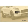 MANSORY Macan — Przedni zderzak spitter dodatkowy - petrol