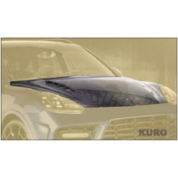 MANSORY Cayenne 2015 — Maska silnika, widoczny karbon