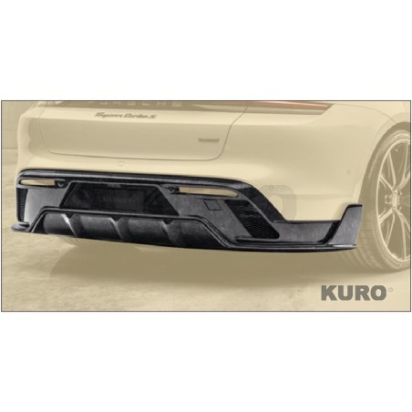 MANSORY Taycan — Tylny dyfuzor
