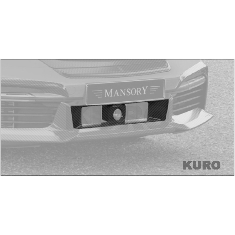 MANSORY 911 2022 — Przedni central wlot powietrza do auto z Night Vision