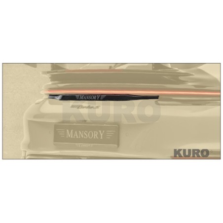 MANSORY 911 2022 — Klapa tylna panel z podświetlany MANSORY logo
