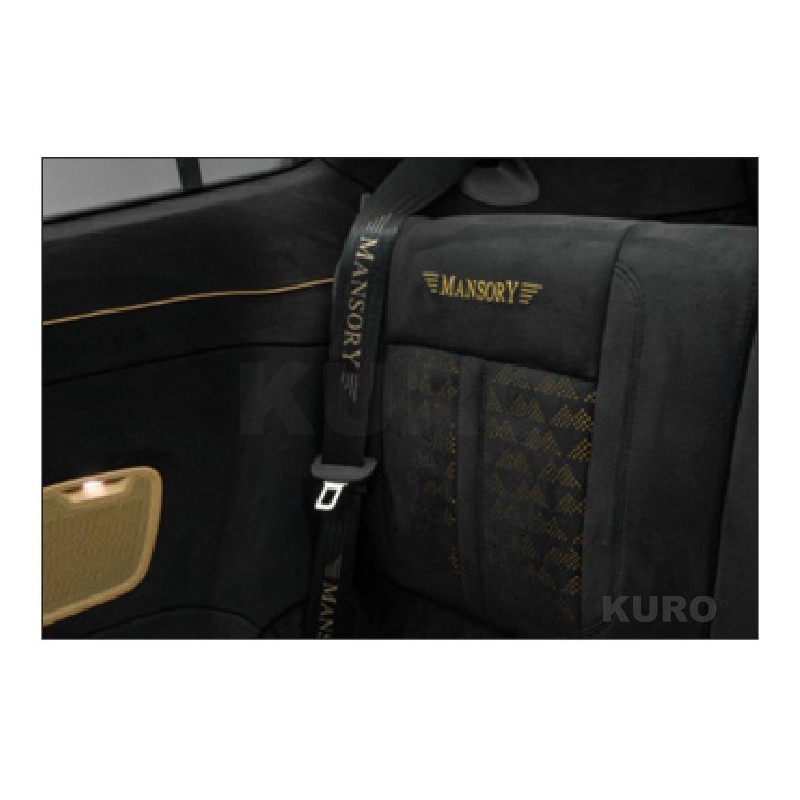 MANSORY 911 2022 — Pasy bezpieczeństwa z logo MANSORY