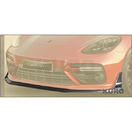 MANSORY 971 Panamera Sport Turismo — Dokładka przednia z boczny płetwy - do model TURBO
