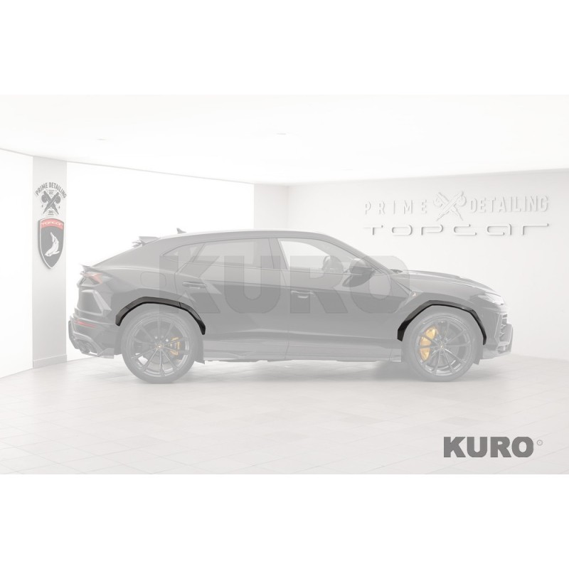 TopCar URUS — Błotnik poszerzenia, widoczny karbon, 4 szt..