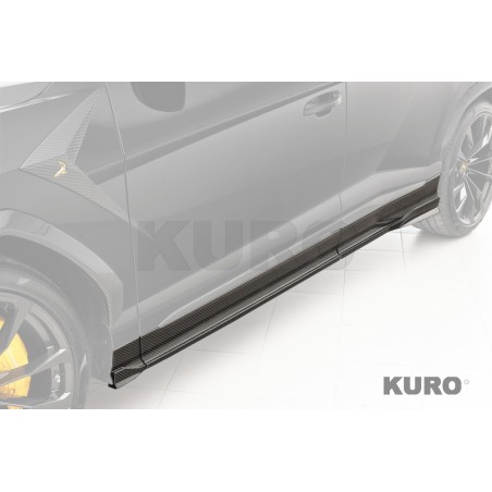 TopCar URUS — Próg boczny poszerzenie, widoczny karbon