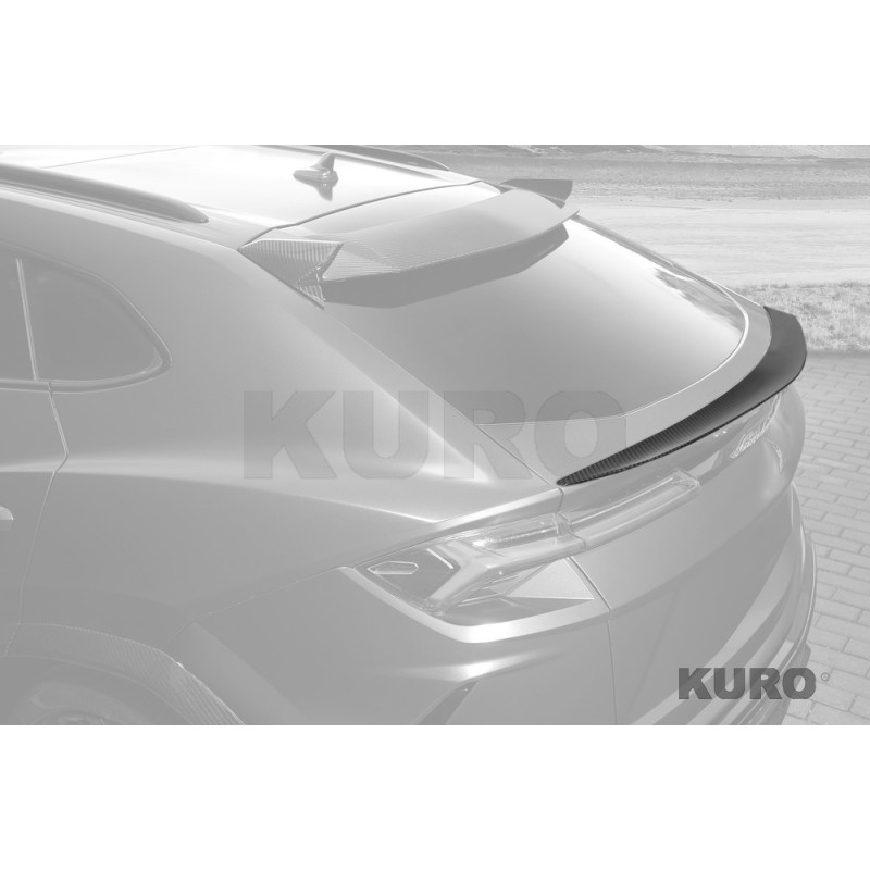 TopCar URUS — Tylny spoiler, bottom, widoczny karbon