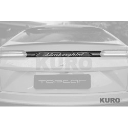 TopCar URUS — Lamborghini tabliczka, widoczny karbon