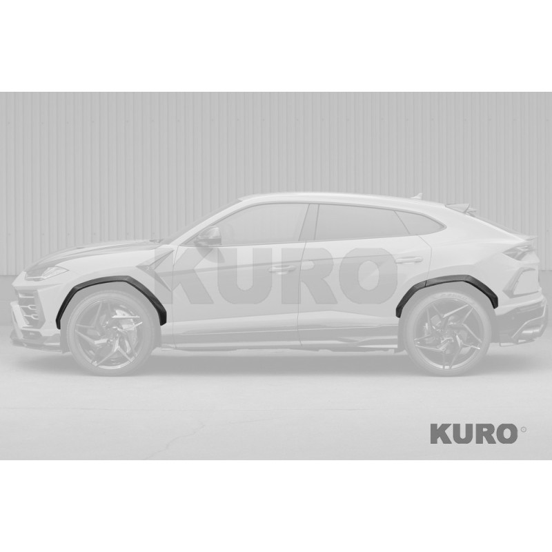 TopCar URUS — Błotnik poszerzenia, Stealth karbon, 4 szt..