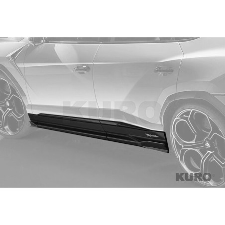 TopCar URUS Performante — Próg boczny poszerzenie, 6 szt., widoczny karbon