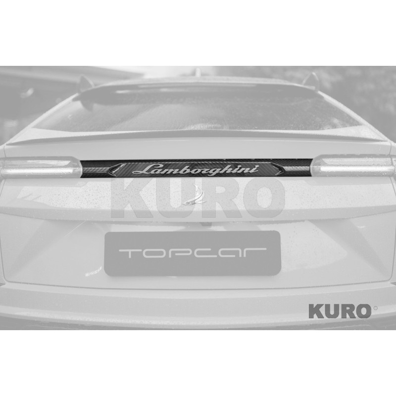 TopCar URUS Performante — Lamborghini tabliczka, 1 szt., widoczny karbon