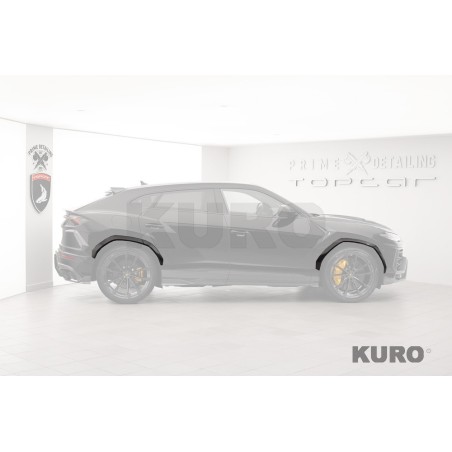 TopCar URUS S — Błotnik poszerzenia, 4 szt., widoczny karbon