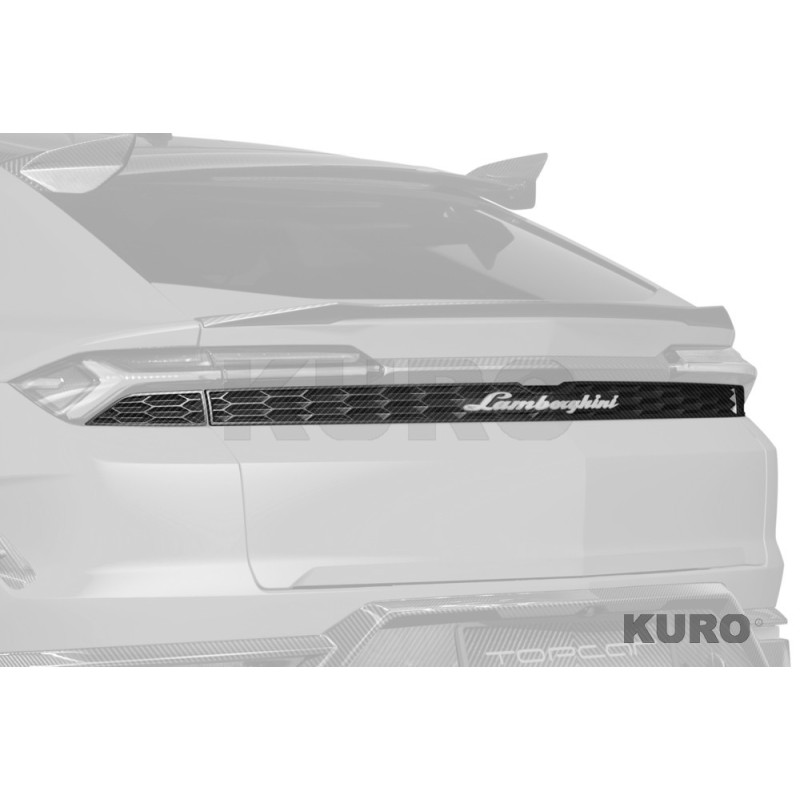 TopCar URUS SE Light Pack — Tylny grill, 3 części, widoczny karbon