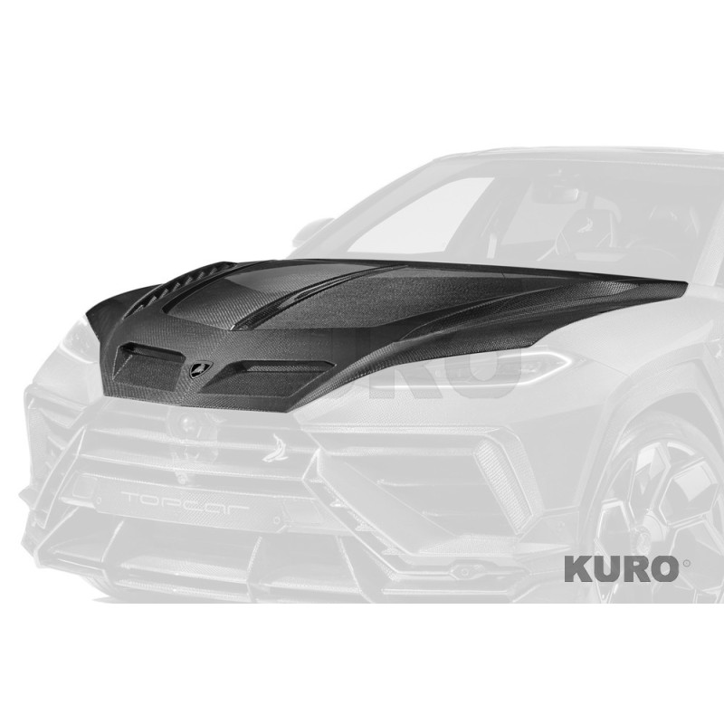 TopCar URUS SE R'Evo Stealth Edition — Maska, 8 części, widoczny stealth karbon