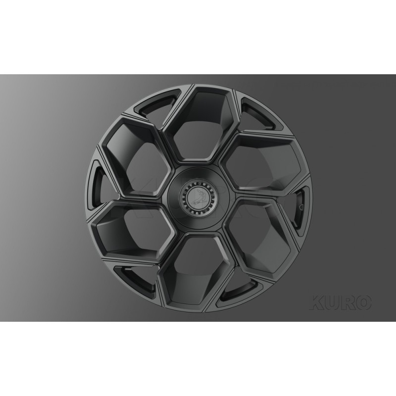 TopCar URUS SE R'Evo Stealth Edition — Kute felgi R'Evo II, 23, 4 szt., (przedni 23x10, ET12, tylny 23x11,5, ET22)