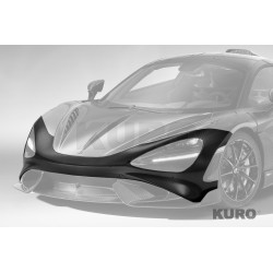 TopCar 765 LT Coupe Carbon Edition — Przedni zderzak, Widoczny karbon 5 w tym elements, 1 full szt.