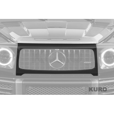 TopCar Mercedes G-class (W463A) INFERNO — Central panel, widoczny karbon