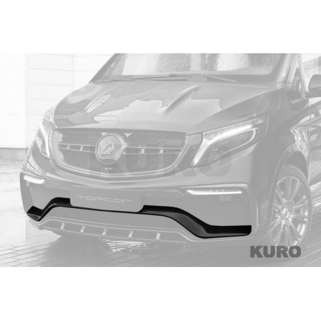 TopCar Mercedes V-class — Spoiler przedni zderzak, central, pod lakier