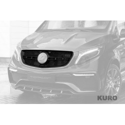TopCar Mercedes V-class — Central grill przedni zderzak (under Star), pod lakier