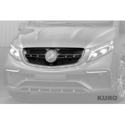 TopCar Mercedes V-class — Central grill przedni zderzak (under Star), karbon