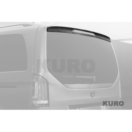 TopCar Mercedes V-class — Tylny spoiler, widoczny karbon