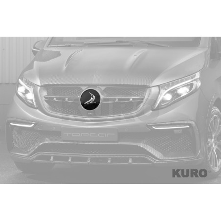 TopCar Mercedes V-class — Shark logo w central grill (instead a Star)