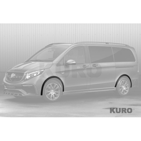 TopCar Mercedes V-class — Błotnik poszerzenia, 4 szt., pod lakier