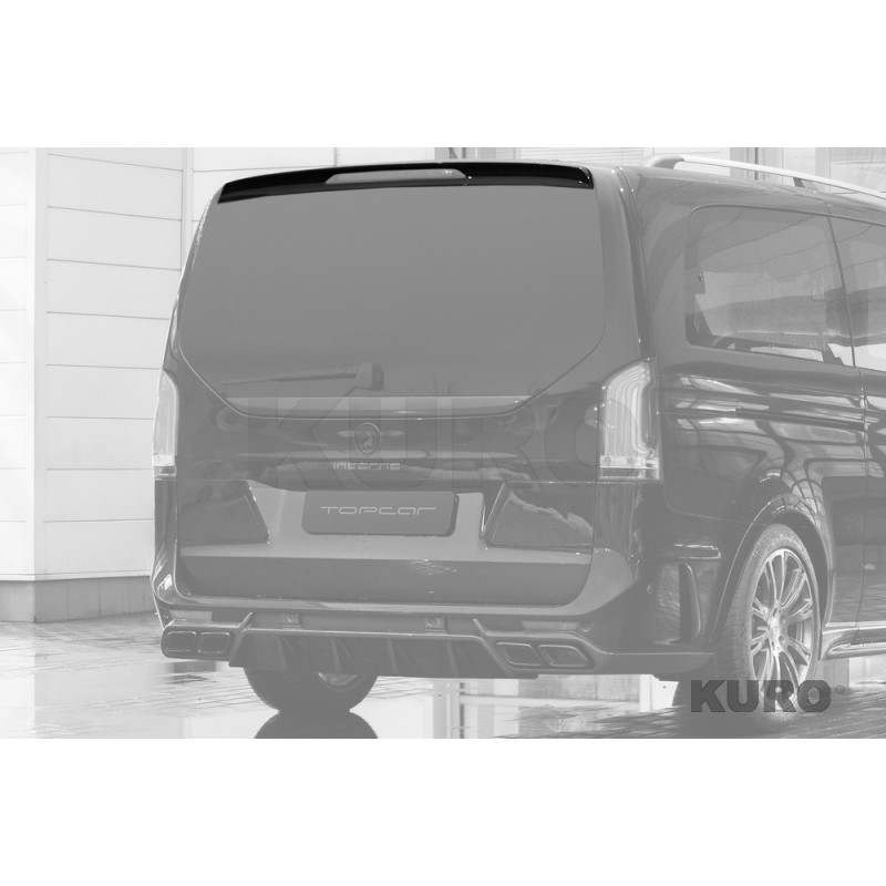 TopCar Mercedes V-class — Tylny spoiler, pod lakier