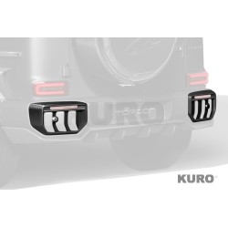 TopCar Mercedes G class ( W465 ) 2026 INFERNO — Tylny zderzak inserts, 2 szt., widoczny karbon