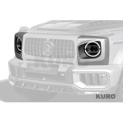 TopCar Mercedes G class ( W465 ) Inferno Light Pack 2026 — a. Head światło protection nakładka Angry style, 2 szt.., widoczny k