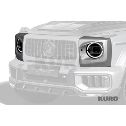 TopCar Mercedes G class ( W465 ) Inferno Light Pack 2026 — b. Head światło protection nakładka Angry style, 2 szt.., gruntowany