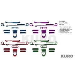 TopCar Mercedes G class ( W465 ) Inferno Light Pack 2026 — Wnętrze części (1-6) Colored Karbon Twill 4x4, dowolny kolor