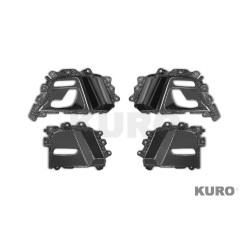 TopCar Mercedes G class ( W465 ) Inferno Light Pack 2026 — Fotel sterowanie panele, 4 szt., Karbon twill 2x2