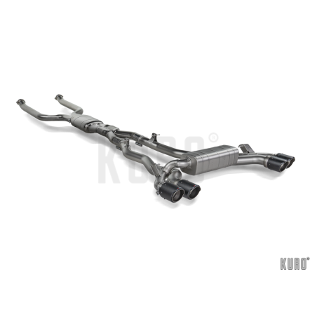 Akrapovič BMW M5 G90 / M5 G99 Touring Evolution Cat-Back Titanium