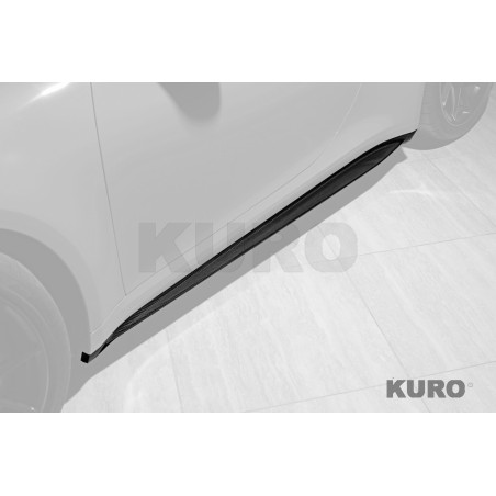 TopCar 992 GT3 Carbon parts — Progi boczne, Widoczny karbon 2 szt.