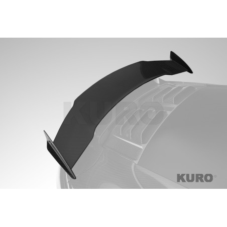 TopCar 992 turbo(s) light pack — Tylny spoiler, Widoczny karbon