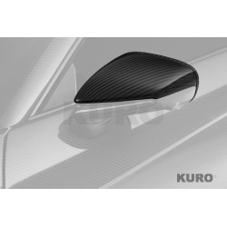 TopCar 992 turbo(s) light pack — Boczny lusterka Widoczny karbon