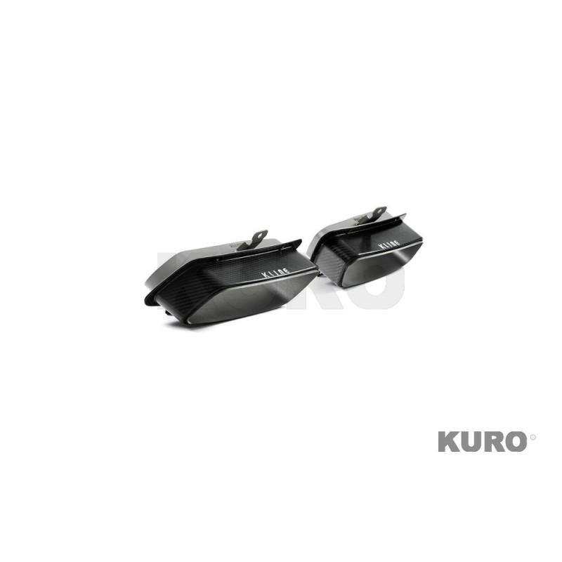 TopCar 992 turbo(s) light pack — Wydech (Kline) - karbon tips 2 szt..